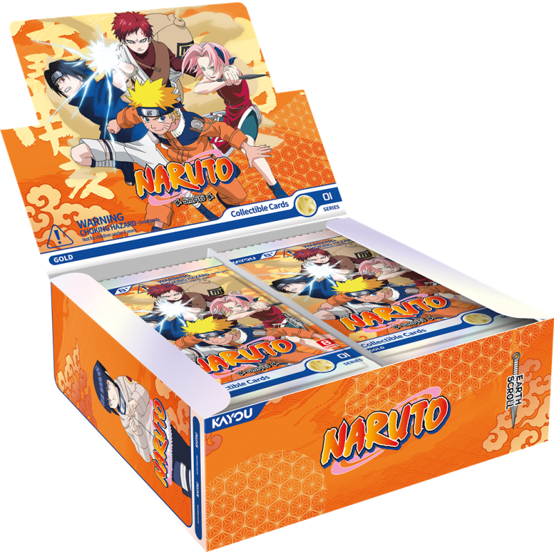 Display de 20 boosters  - Naruto Kayou - Smriti Earth Scroll OR 🇨🇳