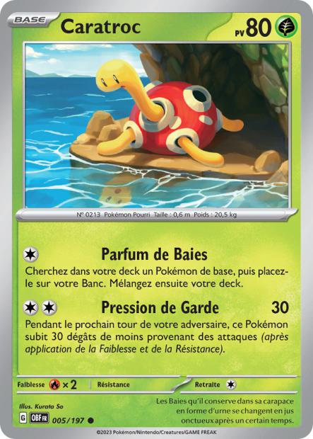 005/197 - Caratroc - EV03 Flammes Obsidiennes