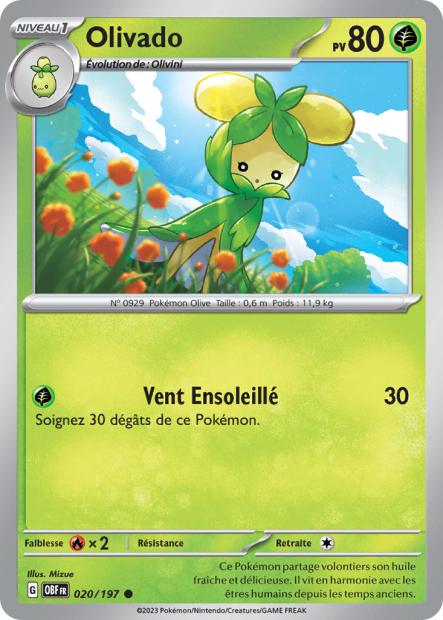 020/197 - Olivado - EV03 Flammes Obsidiennes