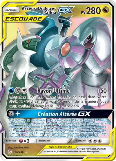156/236 - Arceus Dialga - Eclipse cosmique