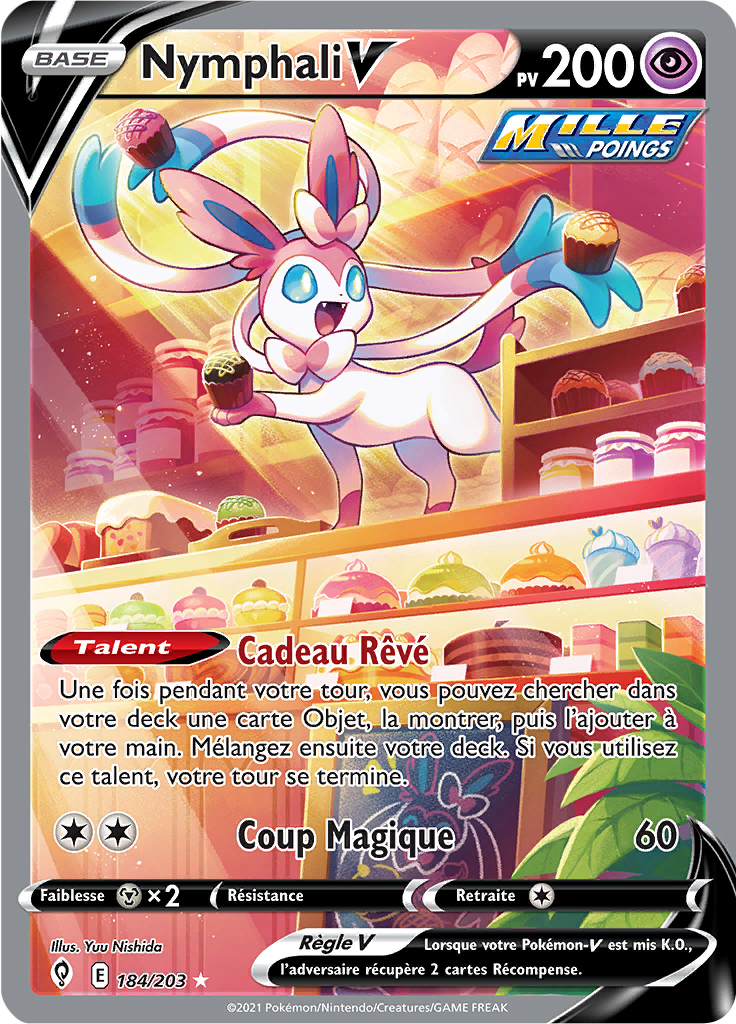 184/203 - Nymphali V - EB7 Evolution Celeste