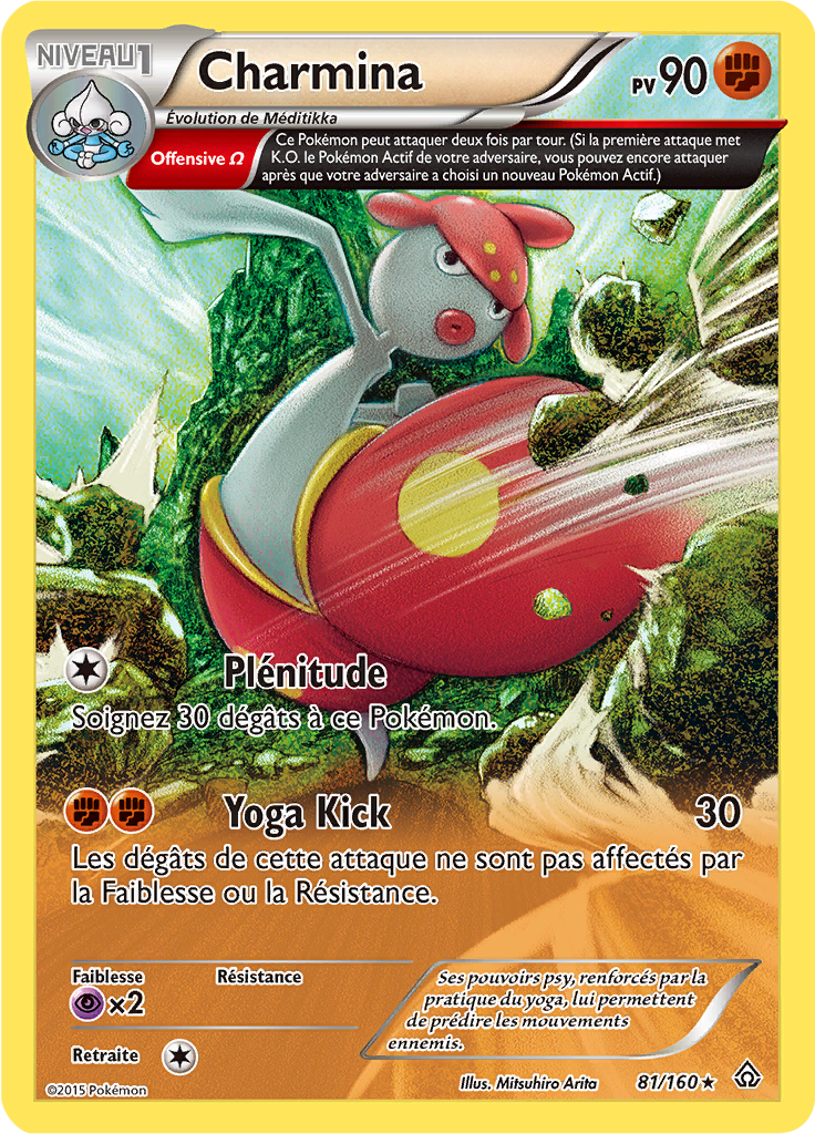 81/160 - Charmina - XY  Primo Choc