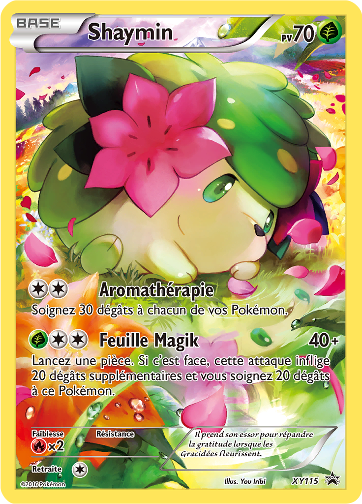 XY115 - Shaymin US - XY PROMO
