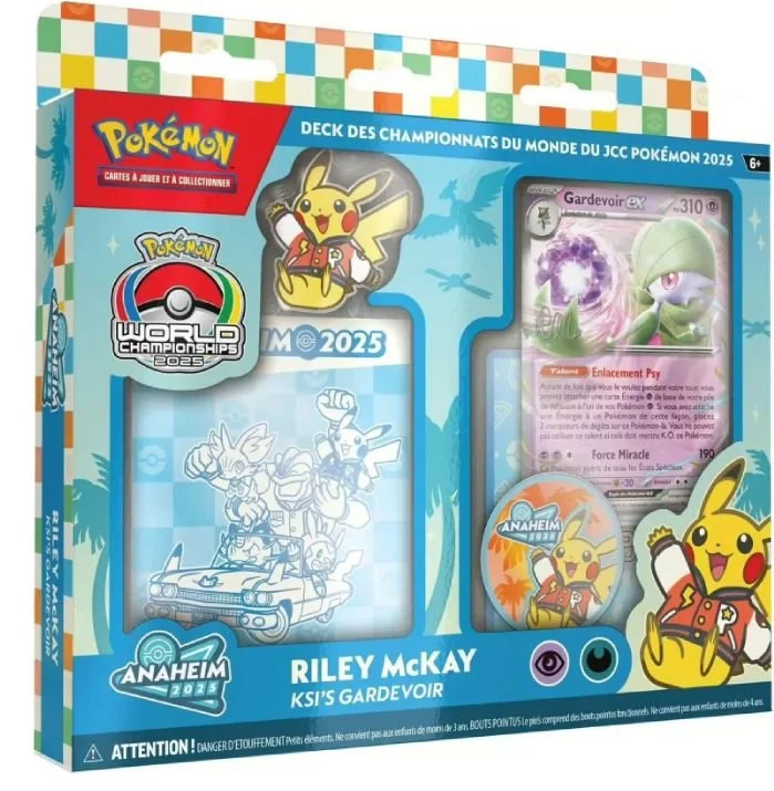 Deck Riley McKAY - Pokemon - Deck des championnats de monde 2025