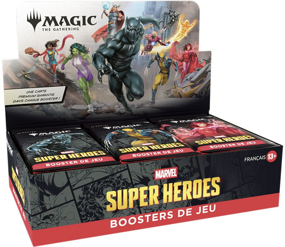Display 30 boosters MTG - Magic the Gathering - Marvel Super Heroes 🇫🇷