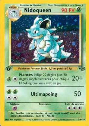 7/64 - Nidoqueen - Jungle