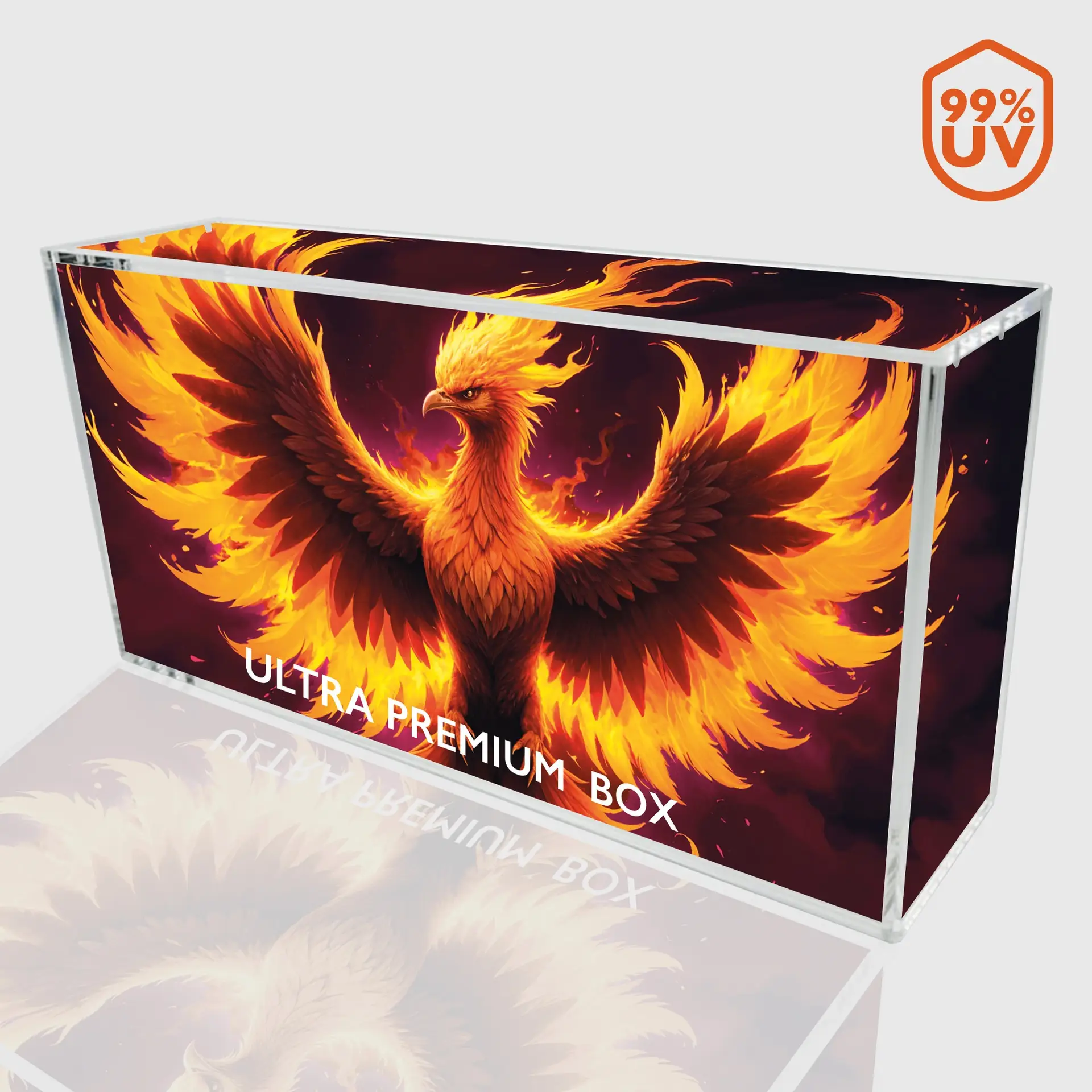 Phoenix Shield - Protection Acrylique Ultra Premiun Box