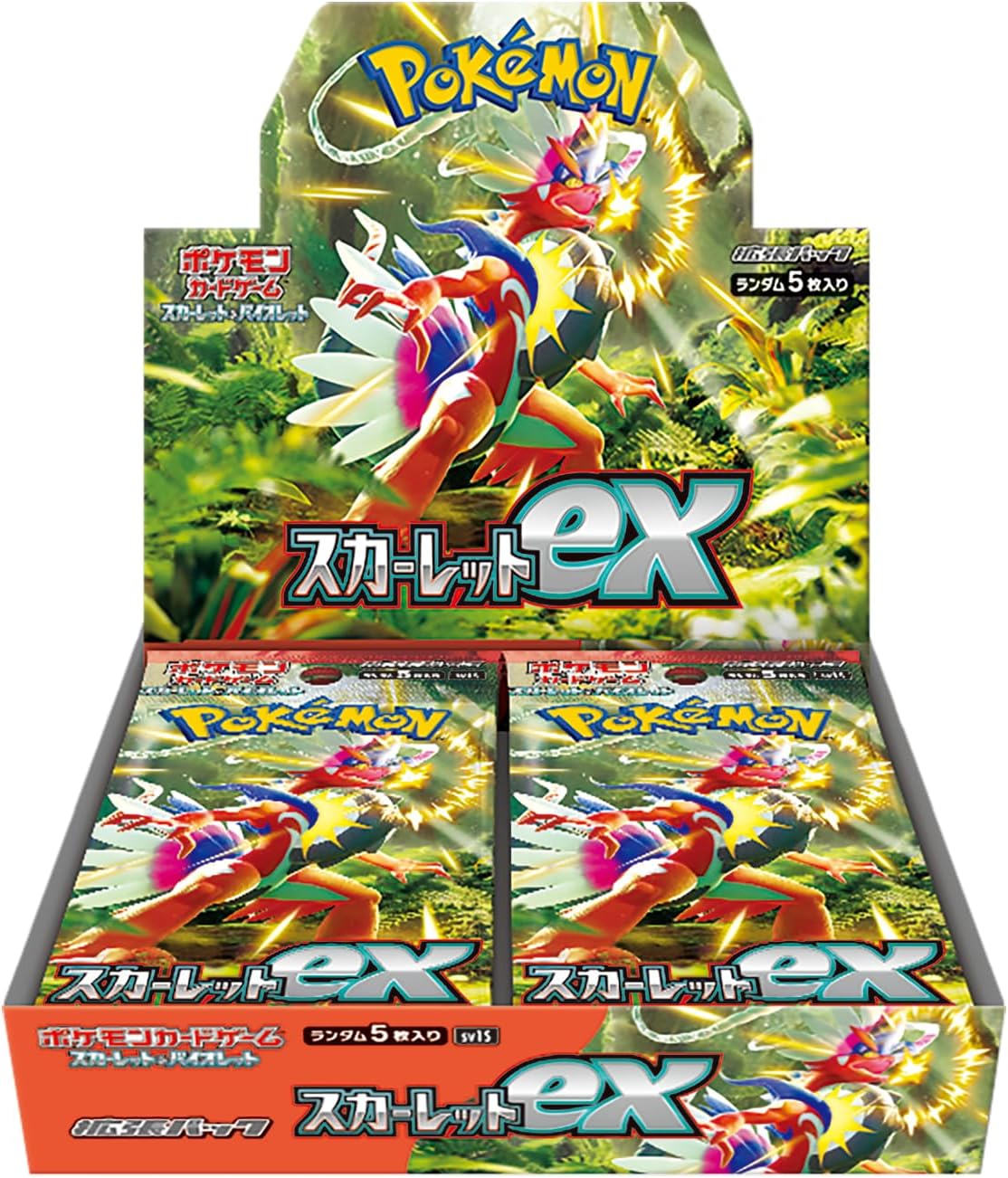 Display de 30 boosters SV1S Scarlet & Violet - Scarlet EX - JAPONAIS