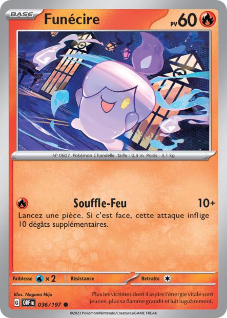 036/197 - Funécire - EV03 Flammes Obsidiennes