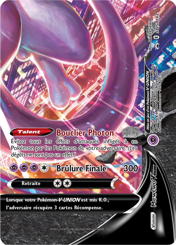 SWSH159/160/161/162 - Mewtwo Vunion - PROMO