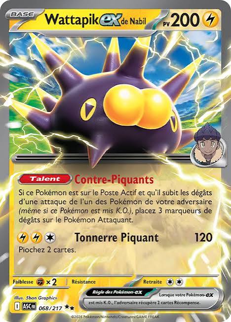 068/217 - Wattapik Ex de Nabil - ME2.5 Héros Transcendants