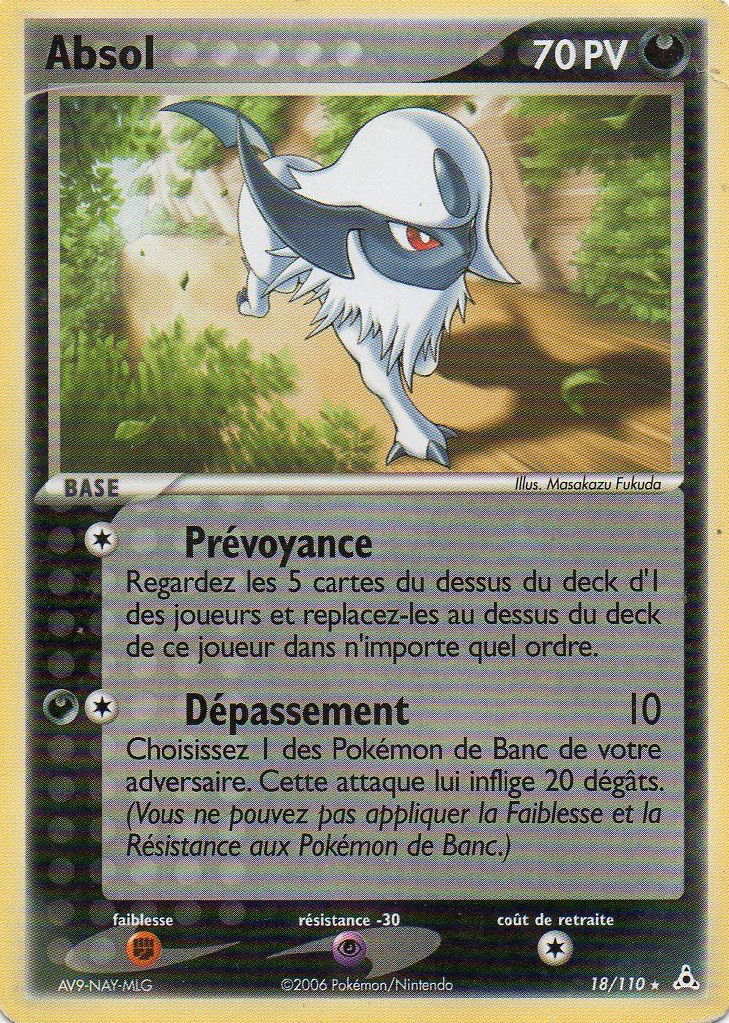 18/110 - Absol - Fantômes Holon