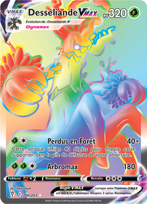 206/203 - Desseliande Vmax - EB7 Evolution Celeste