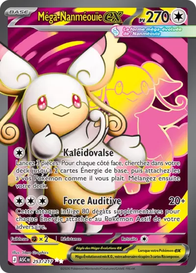 253/217 - Mega-Nanmeouie Ex - ME2.5 Héros Transcendants