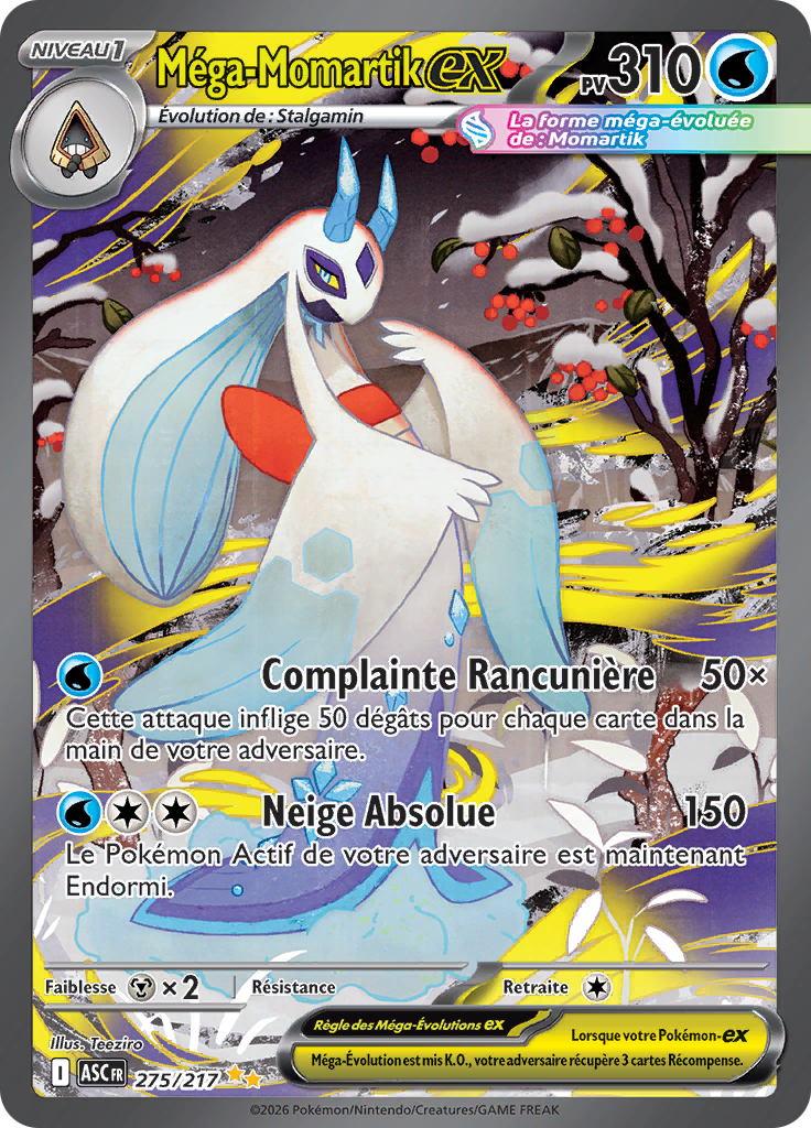 275/217 - Mega Momartik Ex - ME2.5 Héros Transcendants