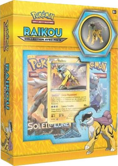 Coffret de Collection - Raikou Collection avec Pin's 🇫🇷