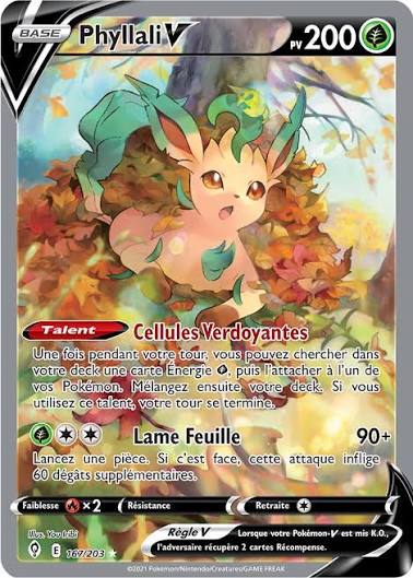 167/203 - Phyllali V - EB7 Evolution Celeste