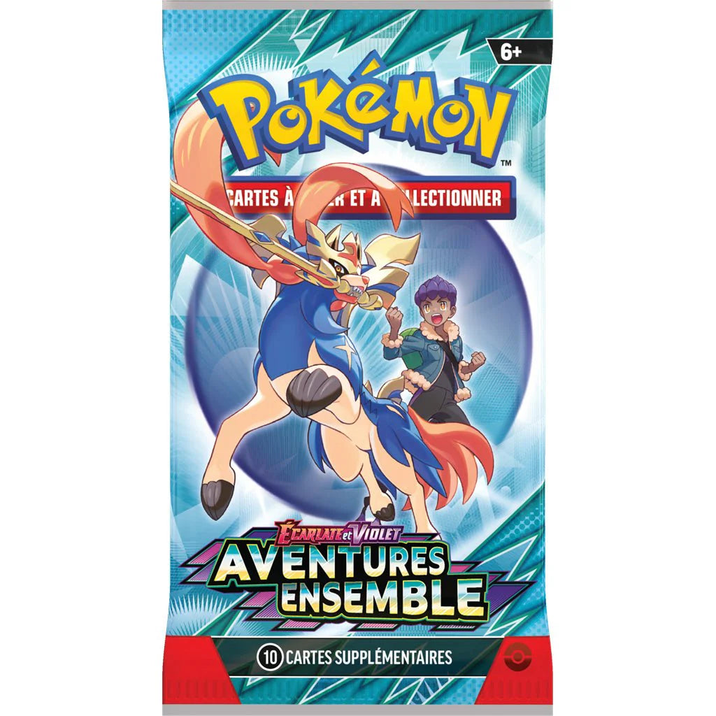 Booster en loose - EV09 Ecarlate et Violet - Aventure Ensemble 🇫🇷 (illustration aléatoire)