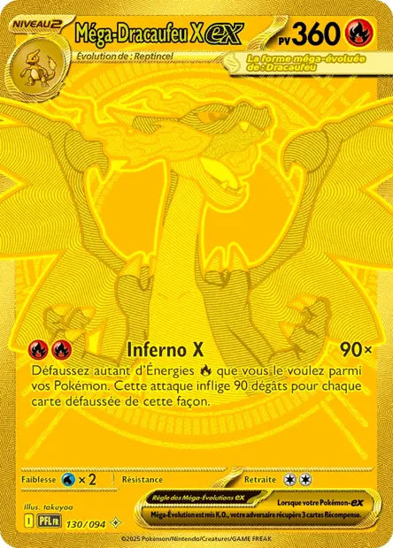 130/94 - Mega Dracaufeu Ex  - ME02 Flammes Fantasmagoriques