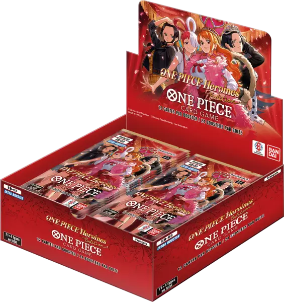 Display de 24 boosters - ONE PIECE EB03 -  HEROINES EDITION 🇫🇷 + DECKST29
