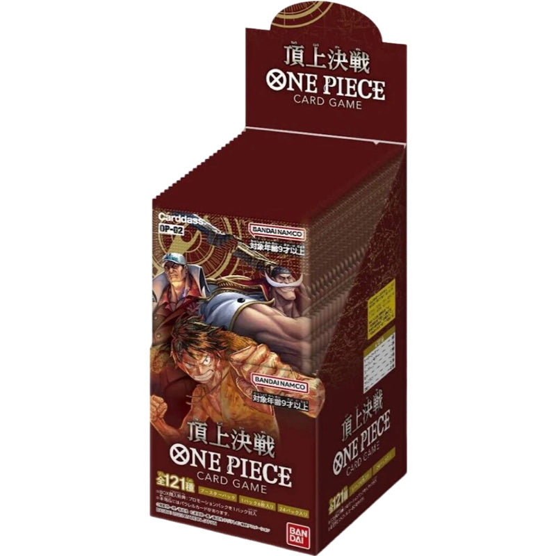 Display de 24 boosters - ONE PIECE OP02 - Summit War JPN