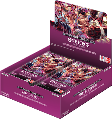 Display de 24 boosters - ONE PIECE OP11 - Des poings vifs comme l'éclair 🇫🇷