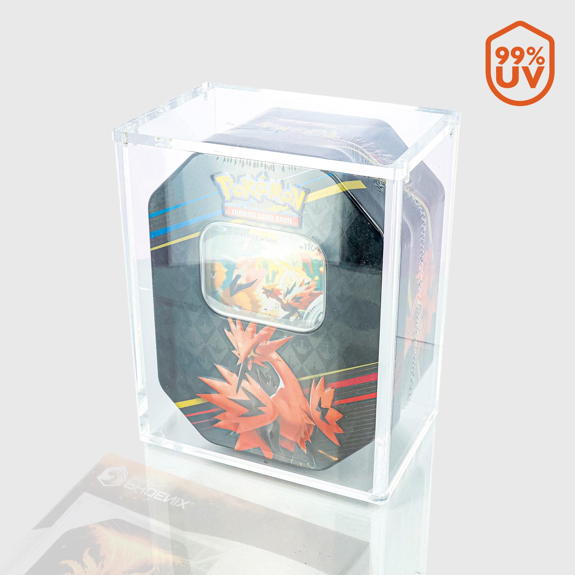 Phoenix Shield - Protection Acrylique pour POKEBOX Résistant (99%)