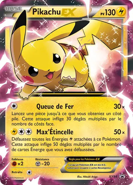 XY84 - Pikachu EX - Promo XY