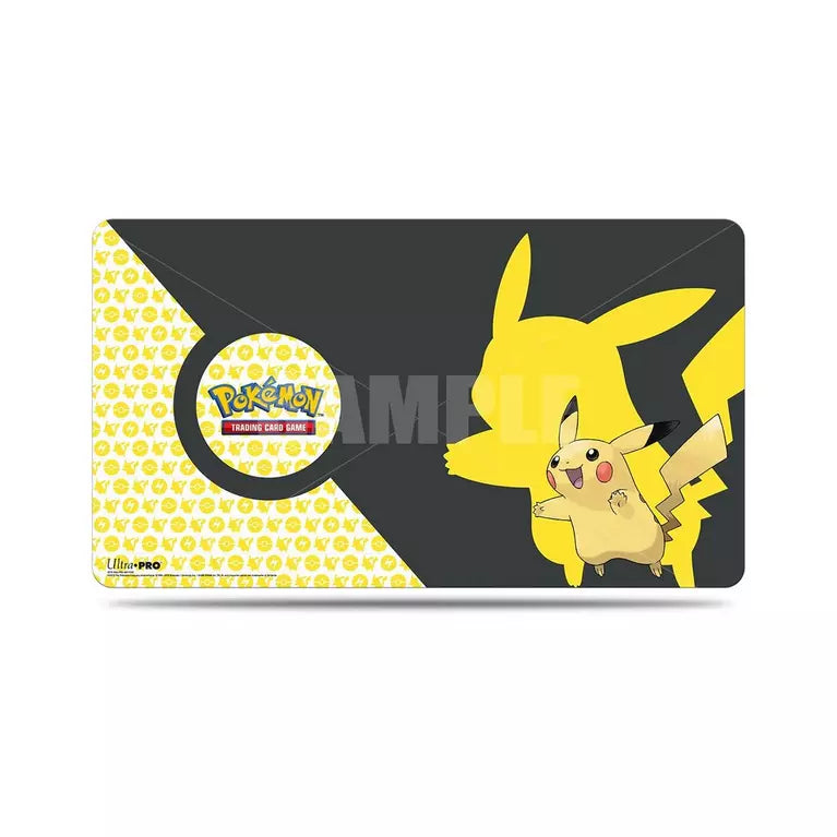 Pokémon - Tapis de Jeu / Playmat - PIKACHU JAUNE/NOIR