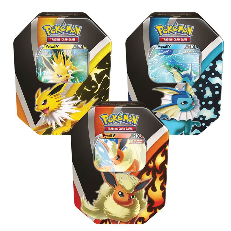 Trio de Pokebox - Pyroli, Voltali, Aquali - EB07 🇫🇷