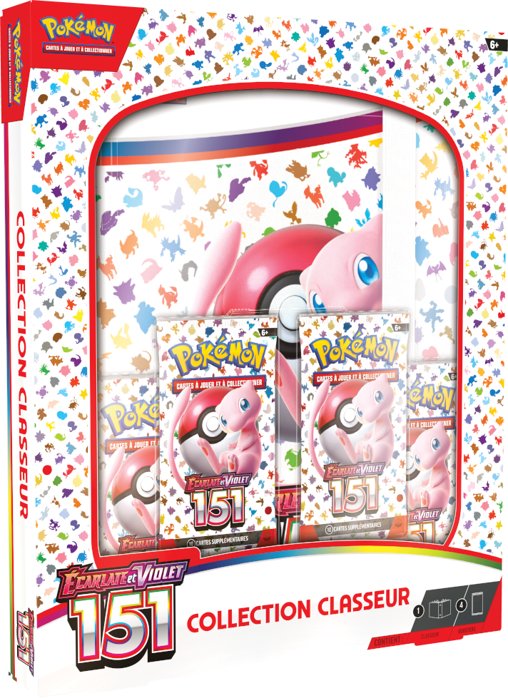 Coffret Collection Classeur EV3.5 - Écarlate et Violet : 151 🇫🇷