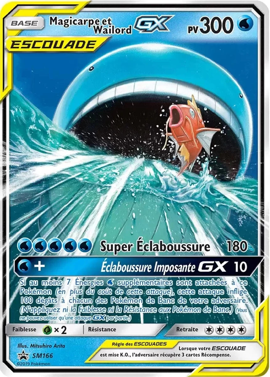 SM166 - Magicarpe Wailord GX - Promo Soleil et Lune