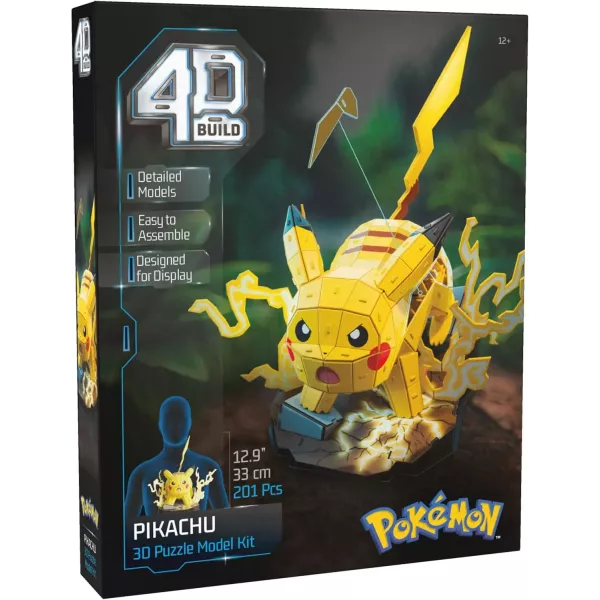 Puzzle 4D Build - Pokémon : Pikachu - 201 pièces