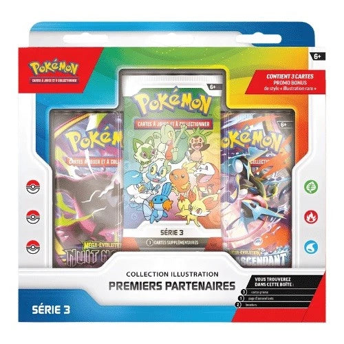Coffret - Pokémon - Collection Illustration Premiers Partenaires - Série 3 🇫🇷