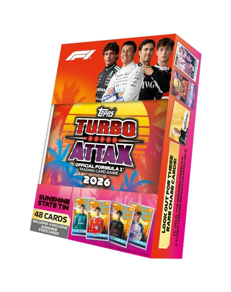 TOPPS - F1 Turbo Attax Mega Tin 2026