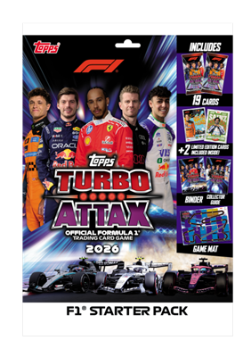 TOPPS - F1 Turbo Attax 26/27 - Kit de démarrage
