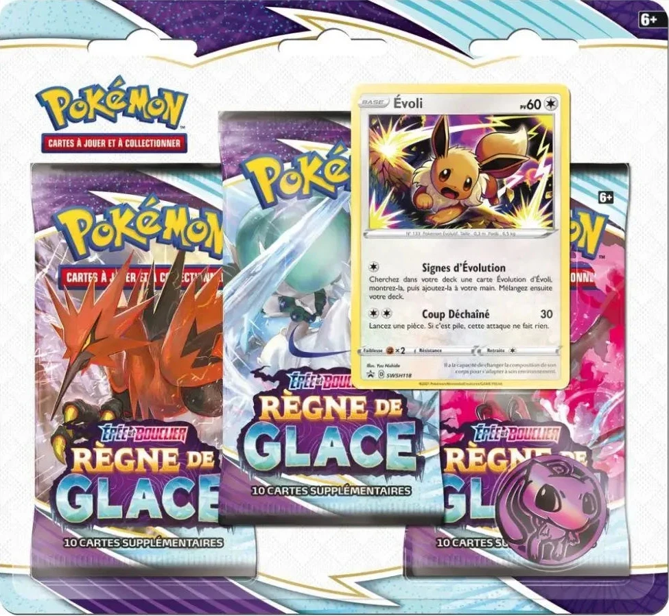 Tripack - Epée et Bouclier - EB06 Regne de Glace 🇫🇷