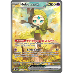 SV11B/170 - Meloetta ex -  Black Bolt JP