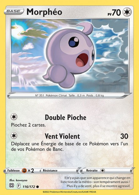 116/172 - Morpheo - EB9 Stars Etincelantes