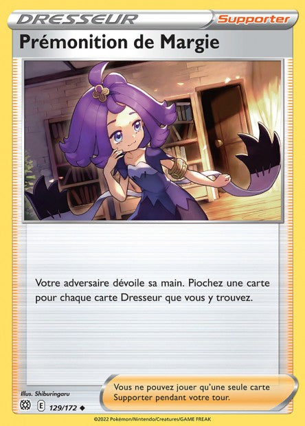 129/172 -  Prémonition de Margie - EB9 Stars Etincelantes