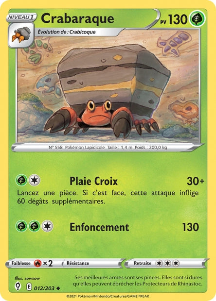 012/203 - Crabaraque - EB7 Evolution Celeste