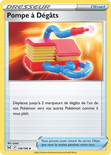 156/196 -   Pompe à Dégâts  - EB11 Origine Perdue