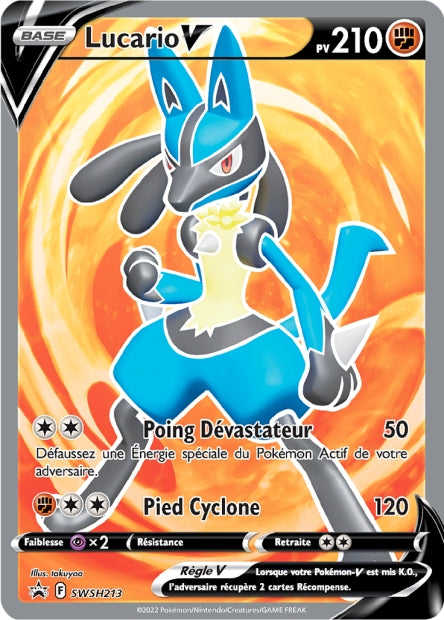 SWSH213 - Lucario-V - PROMO