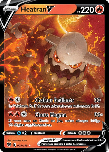 025/189 - Heatran-V - EB10 Astres Radieux