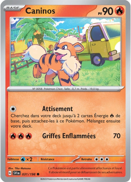 031/198 - Caninos - EV1 Écarlate et Violet
