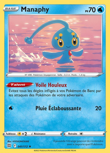 041/172 -  Manaphy - EB9 Stars Etincelantes