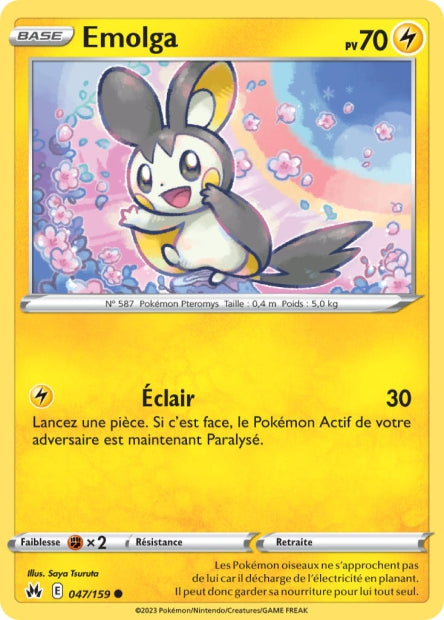 047/159 - Emolga - EB12.5 Zénith Suprême
