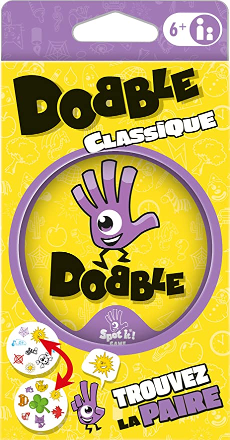 Jeu de cartes Asmodee Dobble Classique
