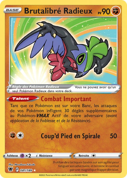 081/189 - Brutalibré Radieux - EB10 Astres Radieux