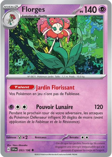 093/198 - Florges - EV1 Écarlate et Violet